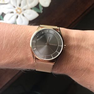Rose Gold Skagen Watch